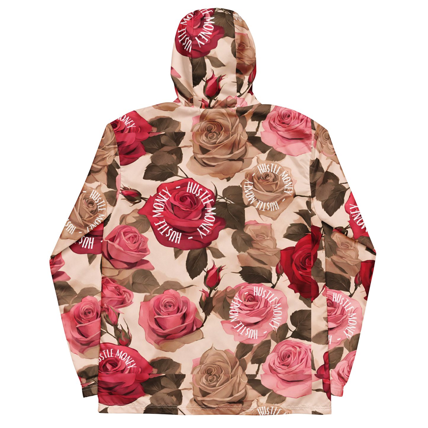 HM Floral Windbreaker (Red/Blush/Brown)