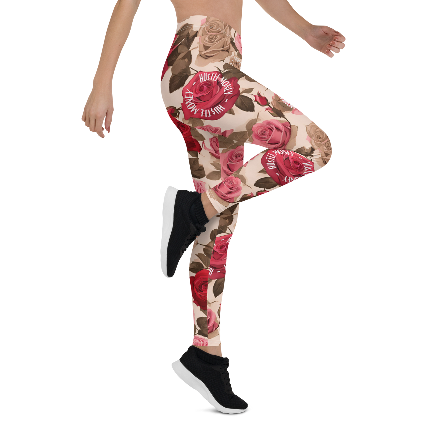 HM Floral (Pink/Red/Brown) Leggings