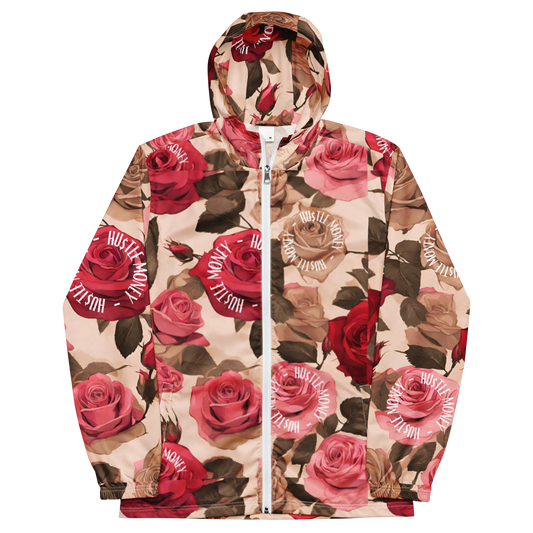 HM Floral Windbreaker (Red/Blush/Brown)