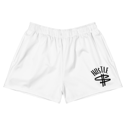 Women’s HM Athletic Shorts (WHT/BLK)