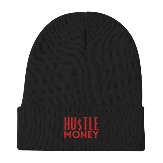 HM Classic Embroidered Beanie (RED)