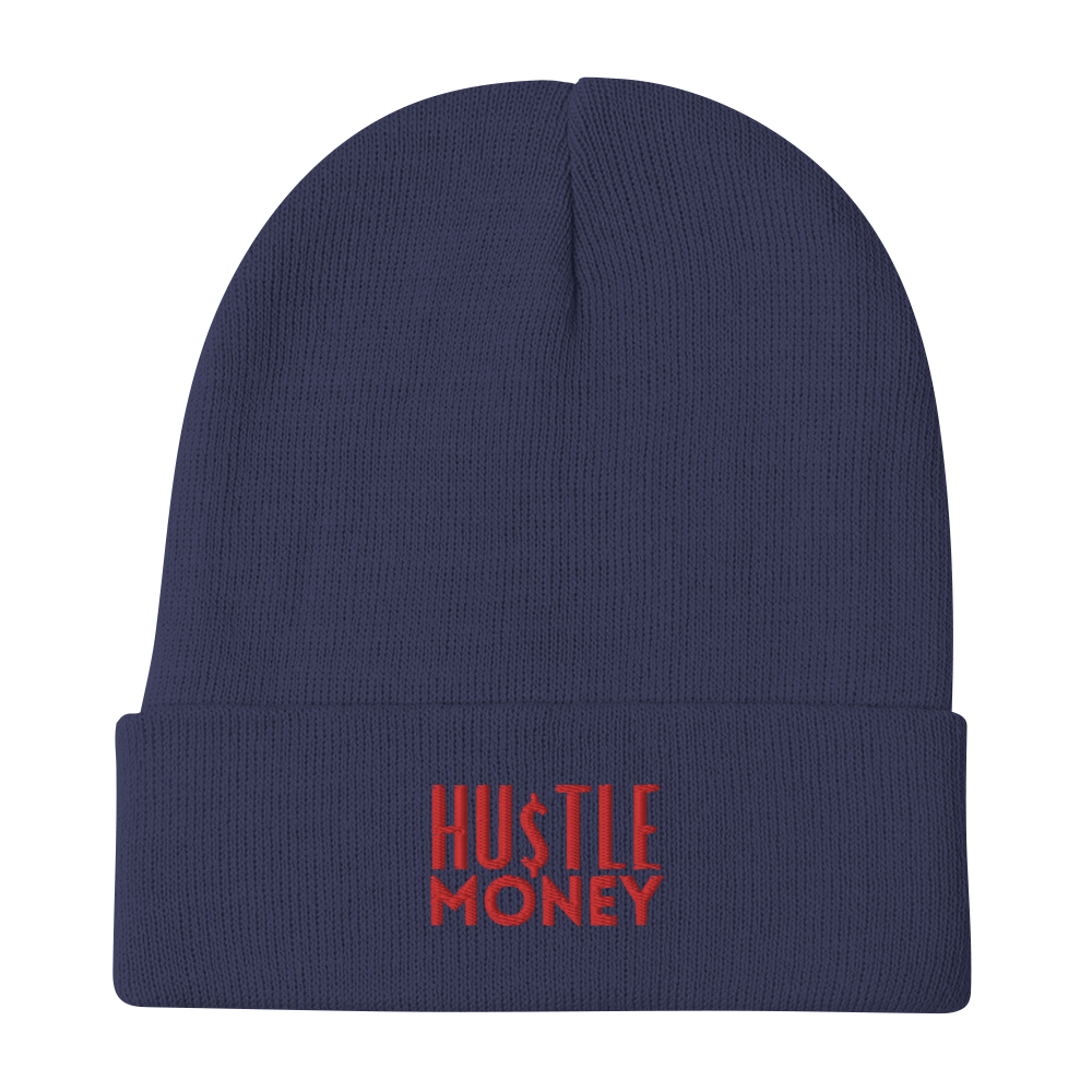 HM Classic Embroidered Beanie (RED)