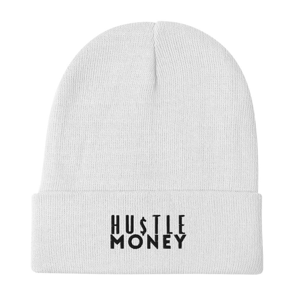 HM Classic Embroidered Beanie (BLK)